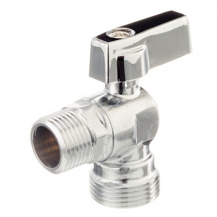 Кран шаровой латунный VALTEC (VT.392.N.05) 3/4 НР(ш) х 1/2 НР(ш) к бытовой технике мини угловой Кран шаровой латунный VALTEC (VT.392.N.05) 3/4 НР(ш) х 1/2 НР(ш) к бытовой технике мини угловой